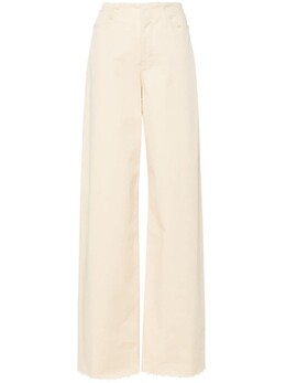 MM6 Maison Margiela: Жёлтые брюки 