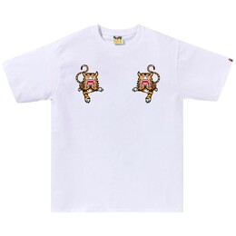 A BATHING APE: Белая футболка 