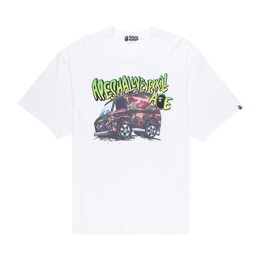 A BATHING APE: Белая футболка 
