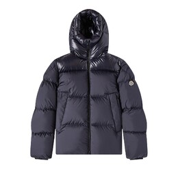 Moncler: Тёмная куртка 