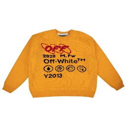 Off-White: Трикотажный свитер 