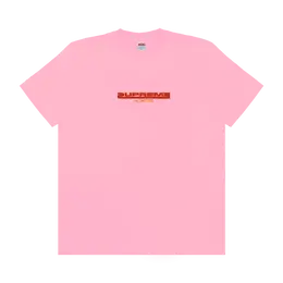 Supreme: Розовая футболка 