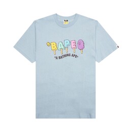 A BATHING APE: Синяя футболка 