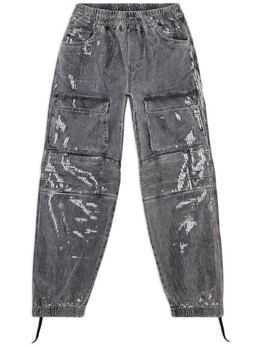 Diesel: Прямые джинсы 