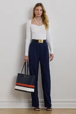 Lauren Ralph Lauren: Брюки из шерсти 