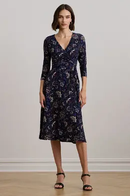 Lauren Ralph Lauren: Тёмное платье 