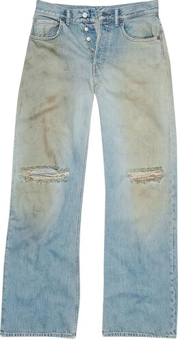 Acne Studios: Голубые джинсы 