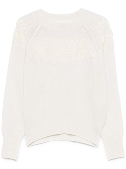Ermanno Scervino: Белый свитер 