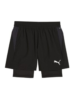 PUMA: Чёрные шорты 