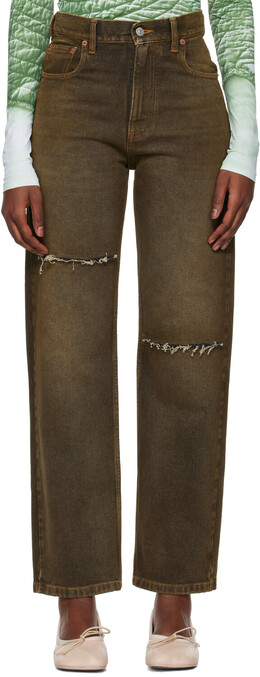 MM6 Maison Margiela: Джинсы с карманами 