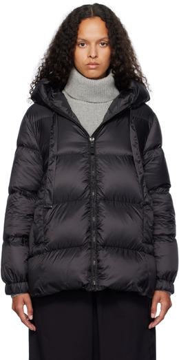 Max Mara: Чёрный пуховик 