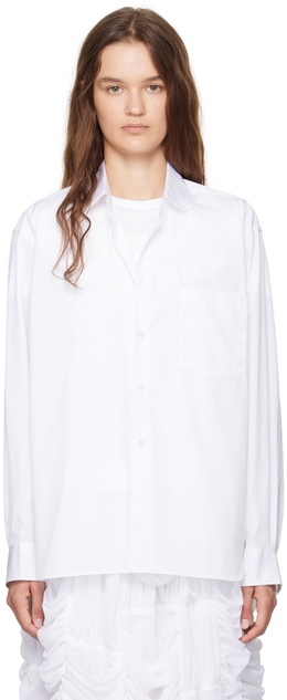 Comme Des Garcons Shirt: Рубашка с воротником 