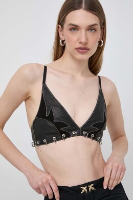 Pinko: Кожаный топ 