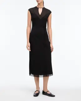Calvin Klein: Платье миди 