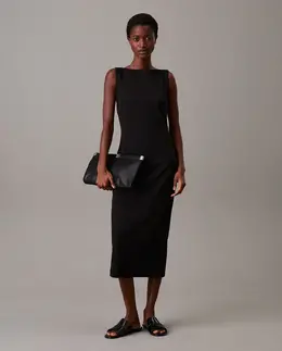 Calvin Klein: Платье миди 