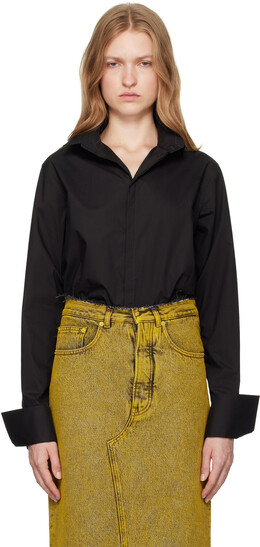 MM6 Maison Margiela: Рубашка с длинным рукавом 