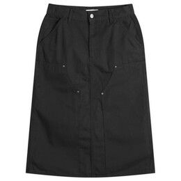 Carhartt WIP: Чёрная юбка 