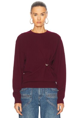 Isabel Marant: Бордовый свитер 