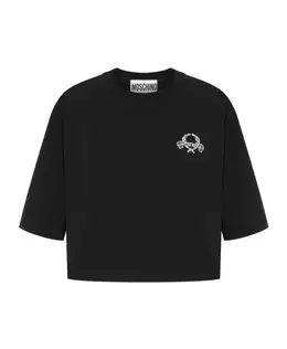 Moschino: Хлопковая футболка 