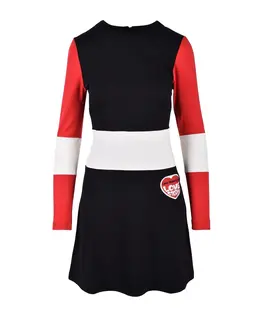 LOVE MOSCHINO: Чёрное платье 