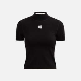 T By Alexander Wang: Обтягивающая футболка 