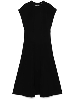 Jil Sander: Платье миди 