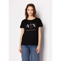 Armani Exchange: Чёрная футболка 