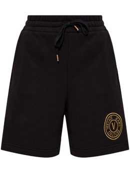 Versace Jeans Couture: Чёрные шорты 