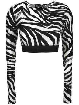 Versace Jeans Couture: Футболка с принтом 