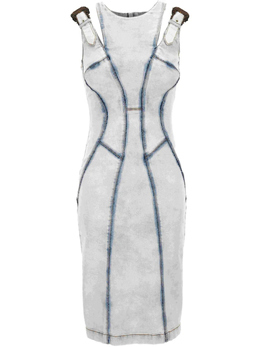 Versace Jeans Couture: Синее платье 
