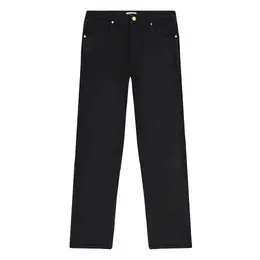 Wrangler: Чёрные джинсы 