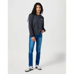 Wrangler: Серые джинсы 