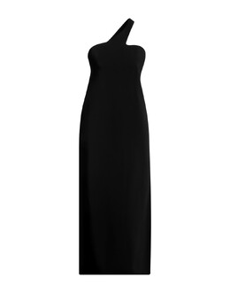 Sportmax: Чёрное платье 