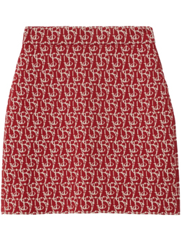 Burberry: Жаккардовая юбка 