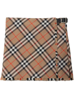 Burberry: Юбка из шерсти 