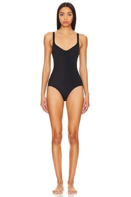 Wolford: Чёрный комбинезон 