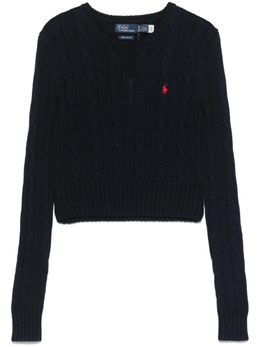 Polo Ralph Lauren: Синий свитер 