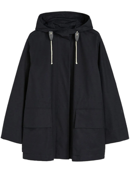 Jil Sander: Пуховик с капюшоном 