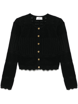Elisabetta Franchi: Чёрный кардиган 