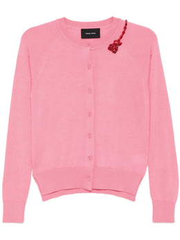 Simone Rocha: Розовый кардиган 