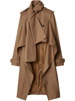 Burberry: Длинный плащ 