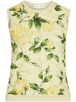Oscar de la Renta: Топ без рукава 