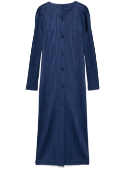 Pleats Please Issey Miyake: Платье с длинным рукавом 