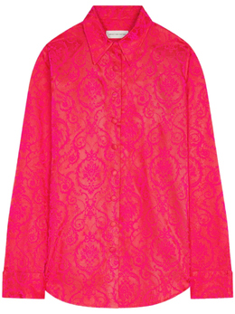 Dries Van Noten: Розовая рубашка 