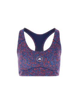 Adidas By Stella Mccartney: Синий топ 