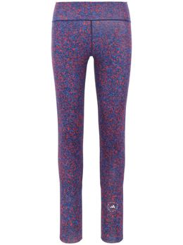 Adidas By Stella Mccartney: Синие легинсы 