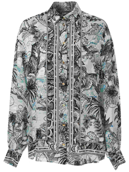 Just Cavalli: Рубашка с принтом 