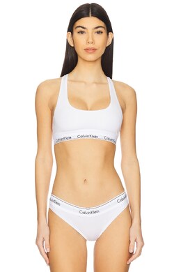 Calvin Klein Underwear: Белый бюстгальтер 