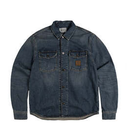 Carhartt WIP: Синяя куртка 