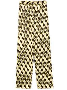 MSGM: Брюки с принтом 